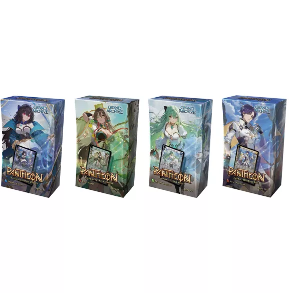 Grand Archive TCG: Radiant Origins Pantheon Deck Set (4 pakli) - angol kiadás
