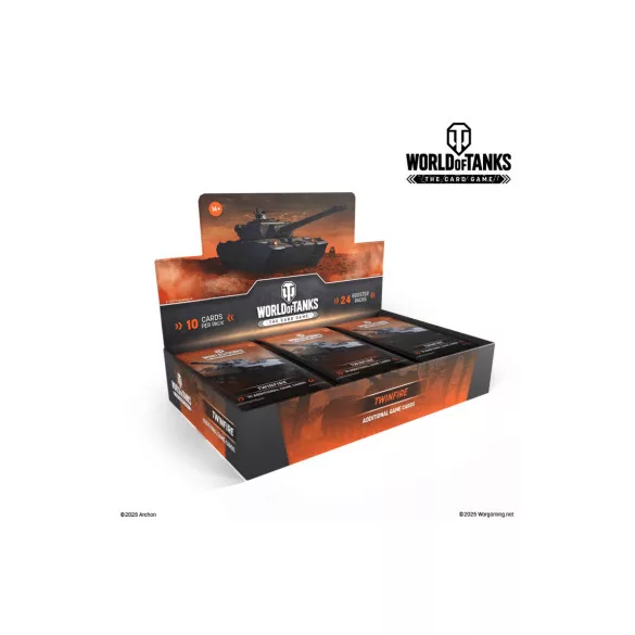 World of Tanks: The Card Game Booster Display: Twinfire (24 Boosters) - EN