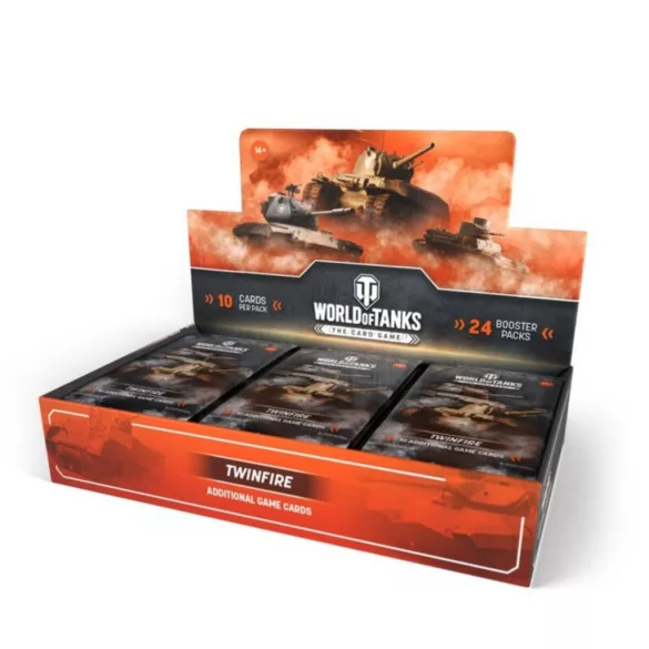 World of Tanks: The Card Game Booster Display: Twinfire (24 Boosters) - EN