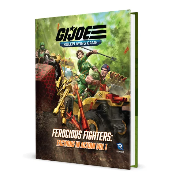 G.I. JOE Roleplaying Game Ferocious Fighters: Factions in Action Vol. 1 Sourcebook - EN-RGS01139