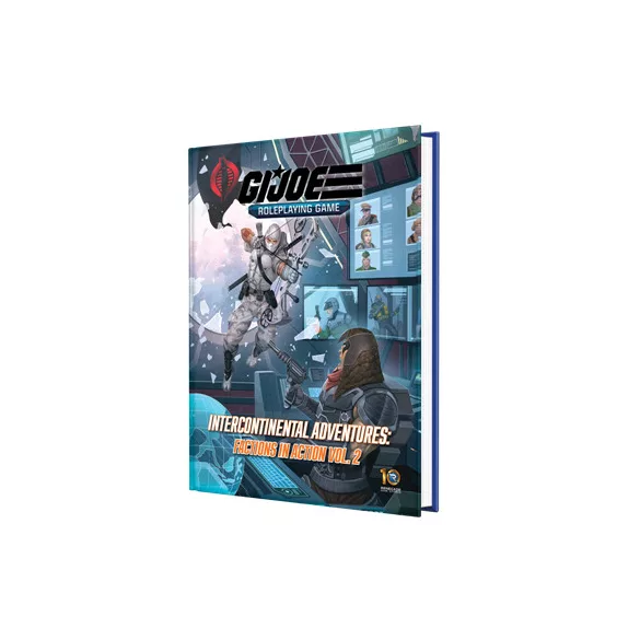 G.I. JOE Roleplaying Game Intercontinental Adventures Factions in Action Vol. 2 Sourcebook - EN-RGS11159