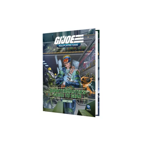 G.I. JOE Roleplaying Game Quartermaster’s Guide to Gear Sourcebook - EN-RGS11151