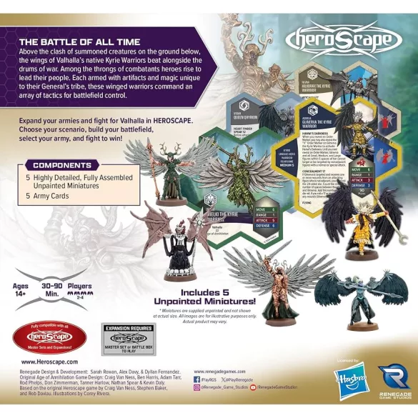 Heroscape Heroes of Aboreas Army Expansion - EN