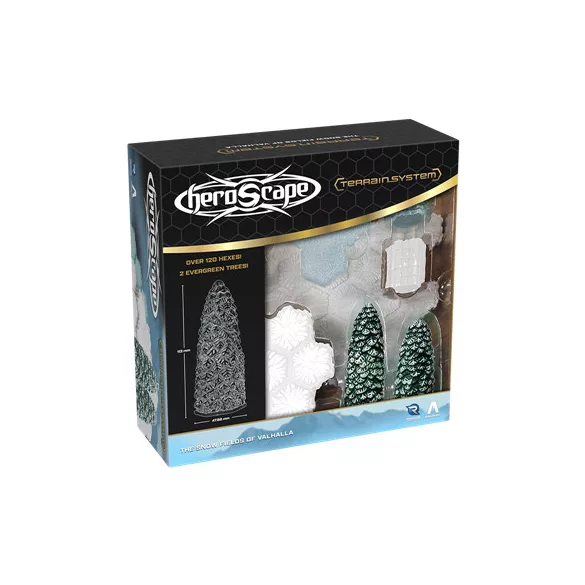 Heroscape The Snow Fields of Valhalla Terrain Expansion - EN-RGS02759