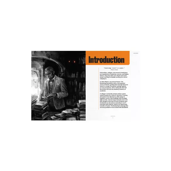 Hunter: The Reckoning 5th Edition Roleplaying Game Alma Maters Sourcebook - angol kiadás