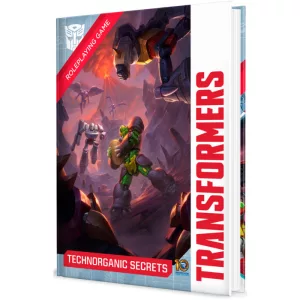 Transformers Roleplaying Game Technorganic Secrets Sourcebook - angol nyelvű szerepjáték kiegészítő