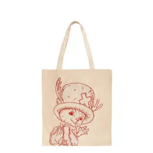 Embroidered Tote Bag - Chopper Sketch - One Piece Netflix-CR2492