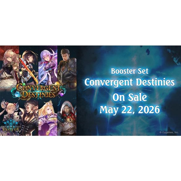 Shadowverse: Evolve - Convergent Destinies Booster Display (12 packs) - EN-SVEE-BP17