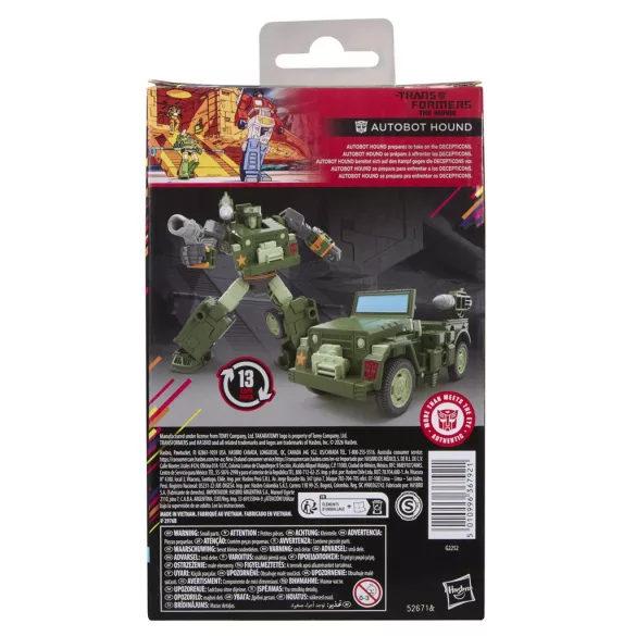 Transformers Studio Series MTMTE Collection The Transformers: The Movie Deluxe Class Autobot Hound-G22525L0