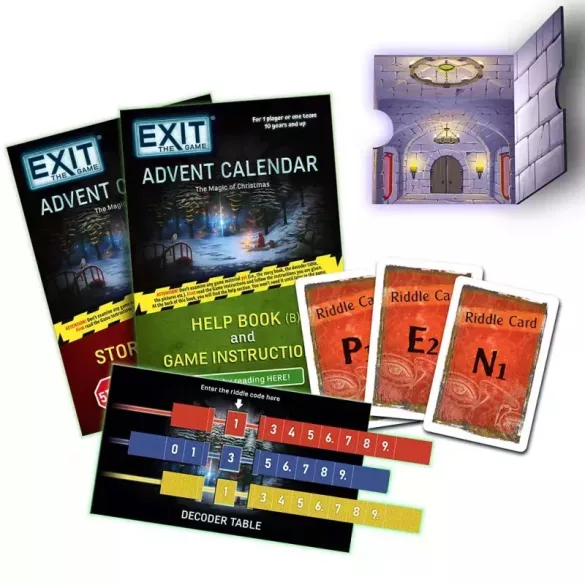 EXIT: Advent Calendar - The Magic of Christmas adventi rejtvényjáték