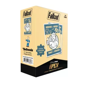 UP - Fallout - Vault Boy - Surface - Never! Vault - Forever! 105ct APEX DECK PROTECTOR® Sleeves-16808