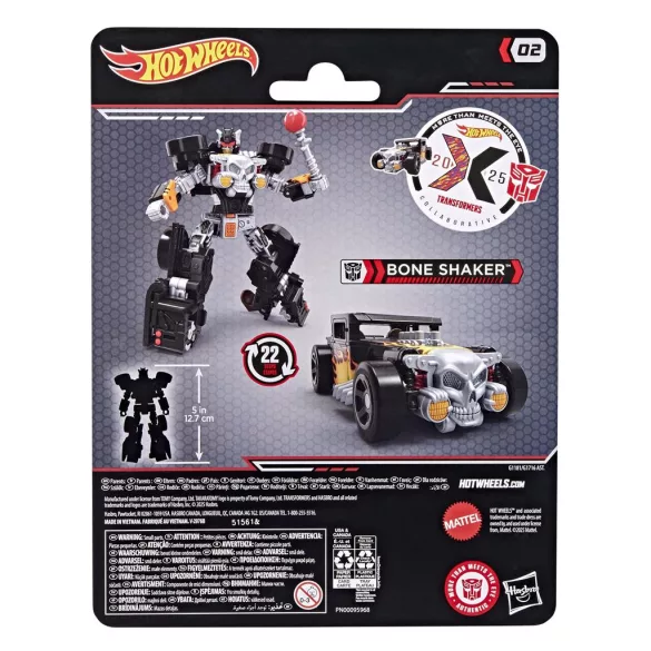 Transformers Collaborative Hot Wheels® x Transformers Bone Shaker-G11815L00