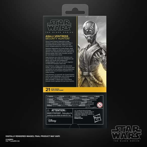 Star Wars The Black Series Asajj Ventress (Bounty Hunter)-G25675X0