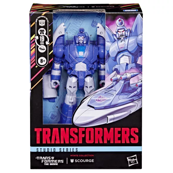 Transformers Studio Series MTMTE Collection The Transformers: The Movie Voyager Class Scourge-G22495L0