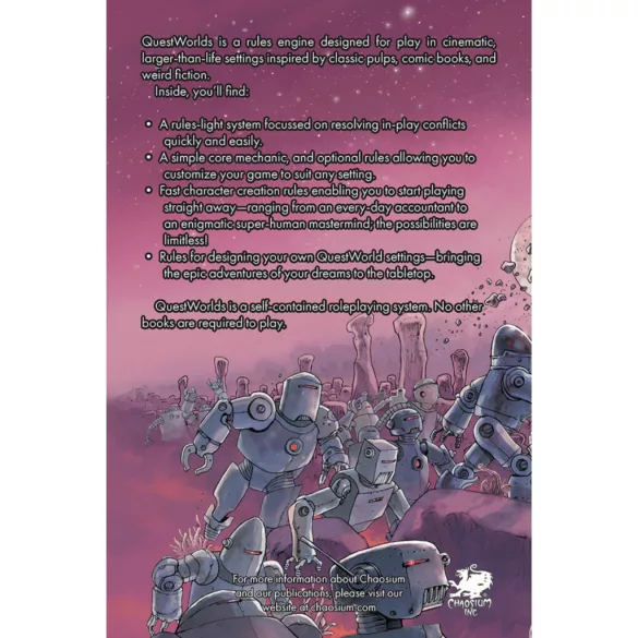 QuestWorlds: Core Rulebook - angol nyelvű szerepjáték alapkönyv