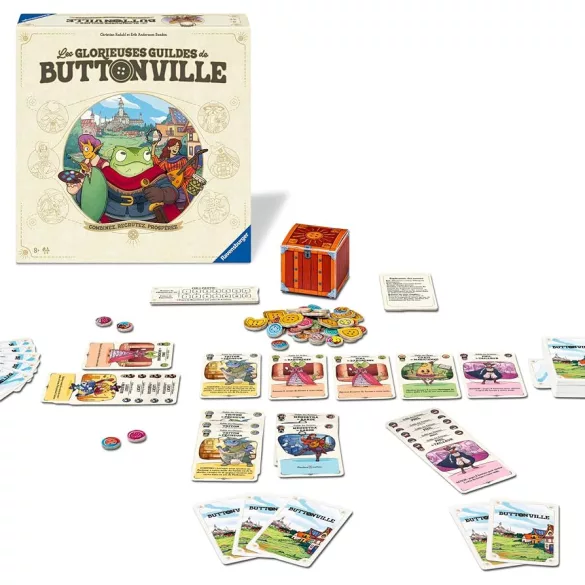 BUTTONVILLE - DE kártyajáték, német kiadás
