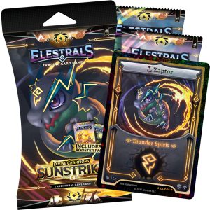 Elestrals TCG: Stellar Zaptor Double Blister Pack - Sunstrike (Divine Champions) - EN-SSTBP1