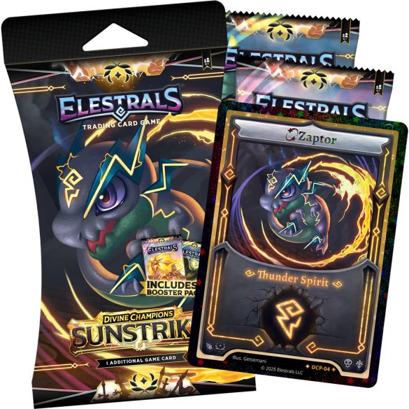 Elestrals TCG: Stellar Zaptor Double Blister Pack - Sunstrike (Divine Champions) - EN-SSTBP1