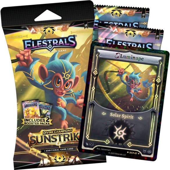 Elestrals TCG: Stellar Luminape Double Blister Pack - Sunstrike (Divine Champions) - EN-SSTBP2