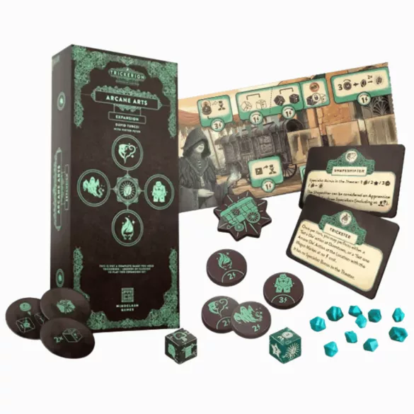 Trickerion - Arcane Arts társasjáték-kiegészítő, angol nyelvű kiadás
