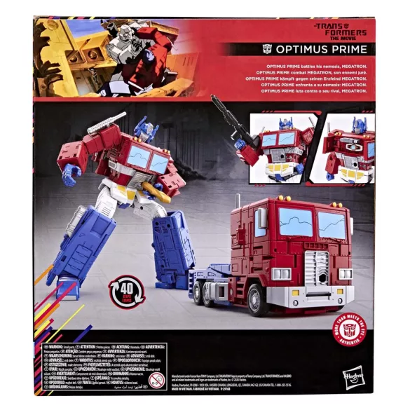 Transformers Studio Series MTMTE Collection The Transformers: The Movie Leader Class Optimus Prime-G22505L0