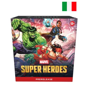 MTG - Marvel Super Heroes Prerelease Pack Display (15 csomag) - olasz kiadás