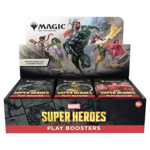 MTG – Marvel Super Heroes Play Booster Display (30 csomag) – spanyol kiadás