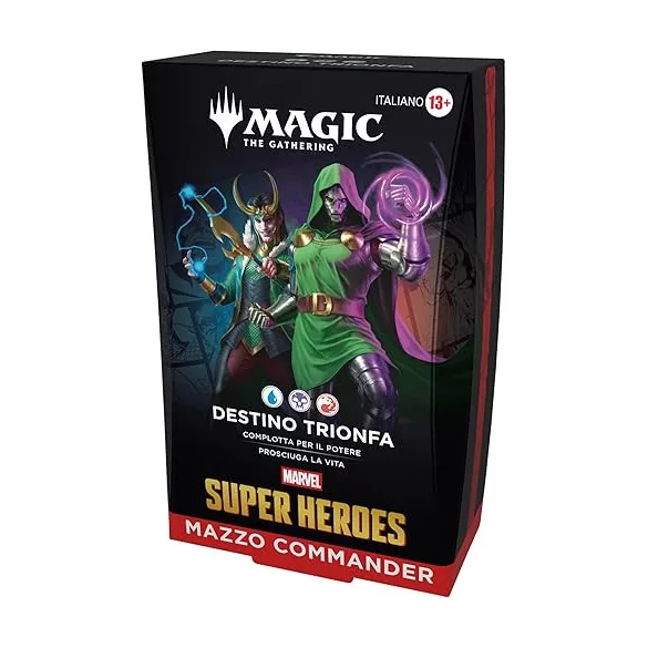MTG - Marvel Super Heroes Commander Deck Display (4 Decks) - olasz kiadás