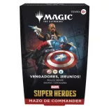 MTG - Marvel Super Heroes Commander Deck Display (4 Decks) - SP