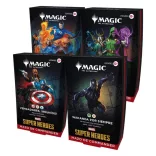 MTG - Marvel Super Heroes Commander Deck Display (4 Decks) - SP