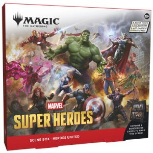 MTG - Marvel Super Heroes Scene Box Display (4 Boxes) - EN-D53690000