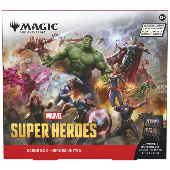 MTG - Marvel Super Heroes Scene Box Display (4 Boxes) - EN