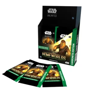 FFG - Star Wars: Unlimited - Homeworlds Carbonite Booster Display (12 Booster) - EN-SWH0906EN