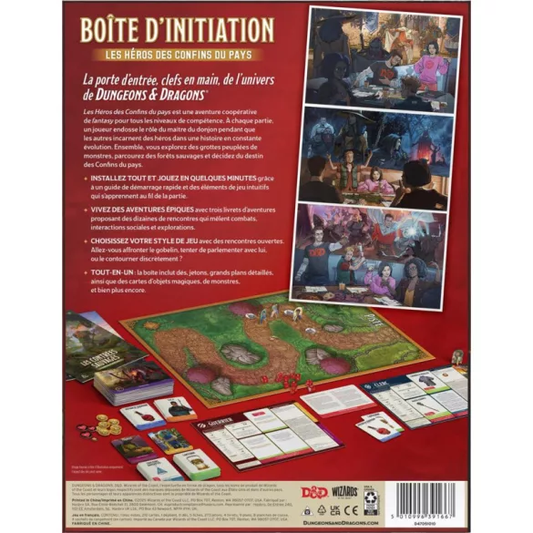 D&D Starter Set: Heroes of the Borderlands kezdőszett - francia kiadás