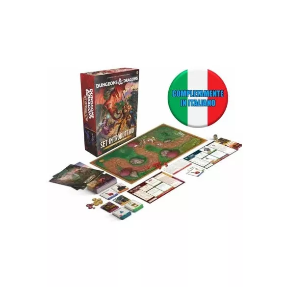 D&D Starter Set: Heroes of the Borderlands szerepjáték kezdőszett, olasz kiadás