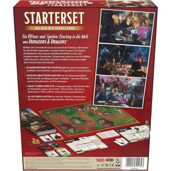 D&D Starter Set: Heroes of the Borderlands - DE