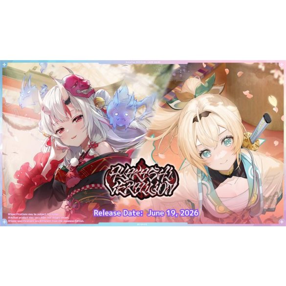 hololive OFFICIAL CARD GAME Ayakashi Vermilion Booster Display (12 packs) - EN-hOCG-hBP06e