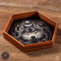 Anne Stokes Dice Tray: Night Forest-WADTAS05