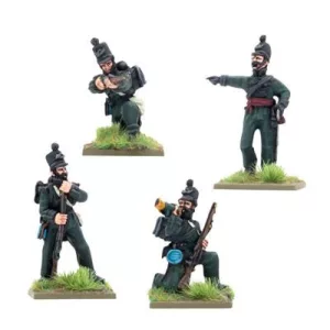 Crimean War British Rifle Brigade in Shakos Command-303013853