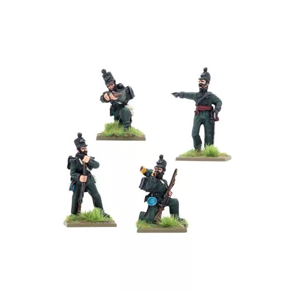 Crimean War British Rifle Brigade in Shakos Command-303013853