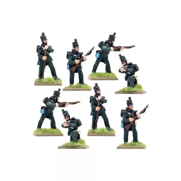 Crimean War British Rifle Brigade in Shakos Command-303013854