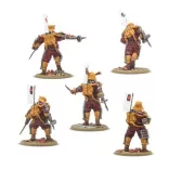 Konflikt '47 Empire of Japan Assault-Frame Armoured Infantry Squad miniatűra osztag