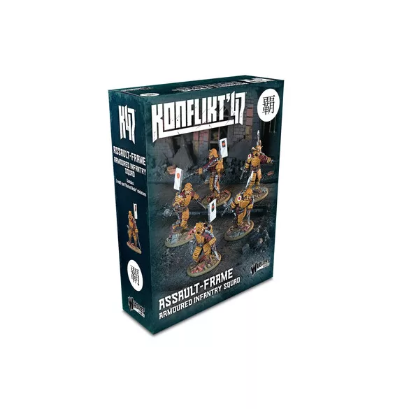 Konflikt '47 Empire of Japan Ghost Attack Squad miniatűra szett