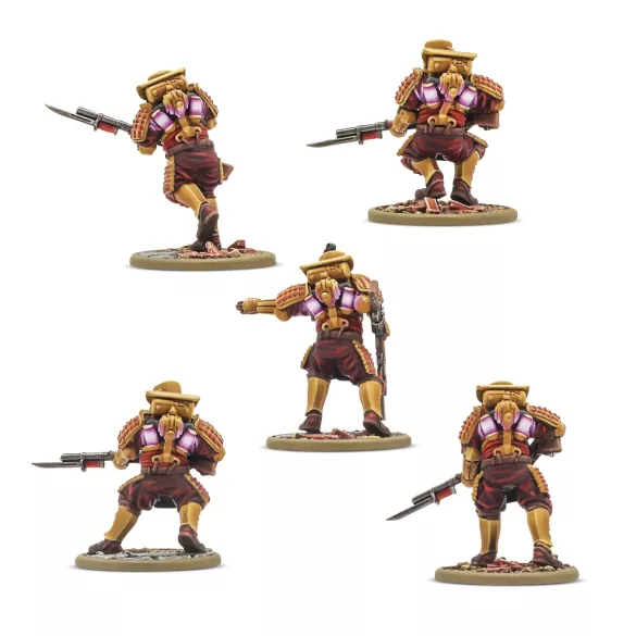 Konflikt '47 Empire of Japan Ghost Attack Squad miniatűra szett
