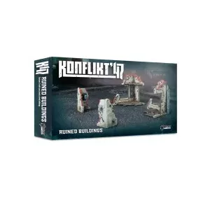 Konflikt '47 Ruined Building műanyag romos épület terepelem