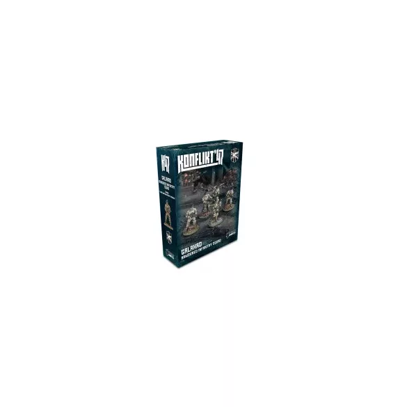 Konflikt '47 British Commonwealth Galahad Armoured Infantry Squad miniatűra készlet
