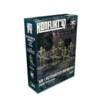Konflikt '47 British Commonwealth Mk I Automated Infantry Squad with MMG miniatűra csapat