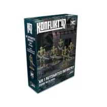 Konflikt '47 British Commonwealth Mk I Automated Infantry Squad with MMG miniatűra csapat