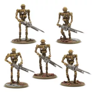 Konflikt '47 British Commonwealth Mk I Automated Infantry Squad with MMG-452200602