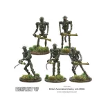 Konflikt '47 British Commonwealth Mk I Automated Infantry Squad with MMG miniatűra csapat